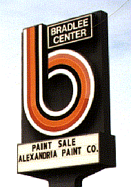 Bradlee Center Sign